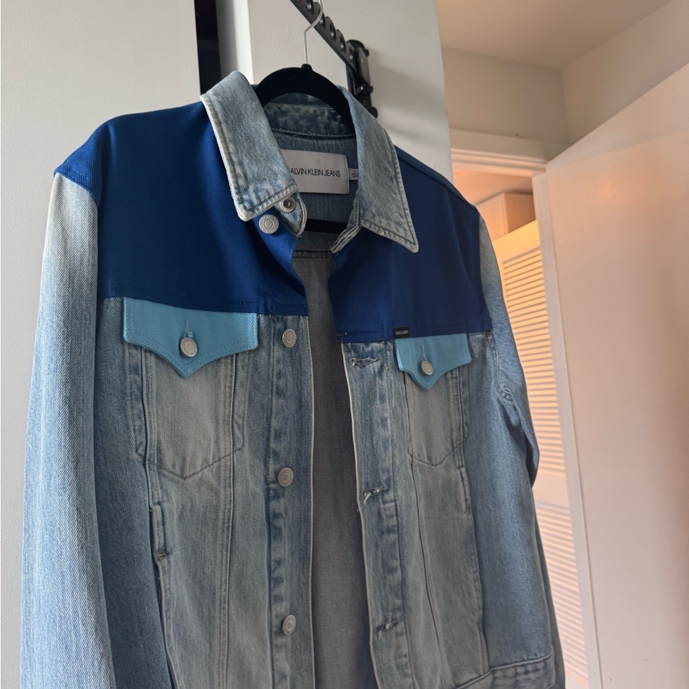 Calvin Klein Jeans Blue Lightweight Denim Jacket